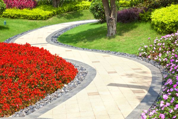 Garden Walkway Installation in Prescott