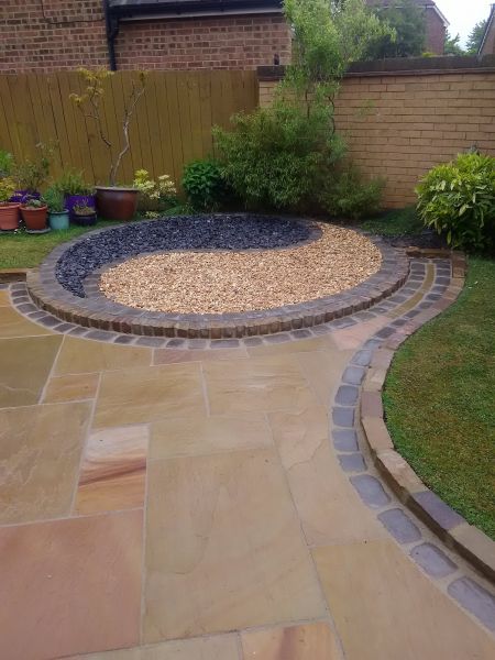Sandstone Patio Installation in Prescott